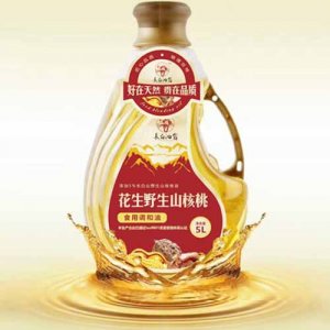 长白油翁花生野生山核桃食用调和油5L