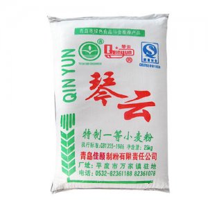 琴云特制一等小麦面粉25kg