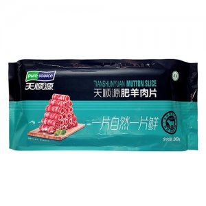 天顺源肥羊肉片800g