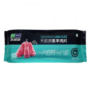 天顺源羔羊肉片1kg