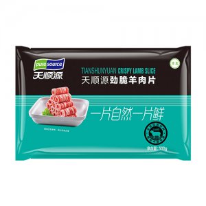 天顺源劲脆羊肉片500g