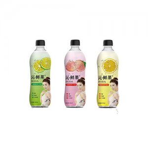 沁鲜果苏打气泡水饮品480ml