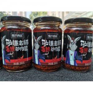 恒大尚品香辣驴肉酱200g