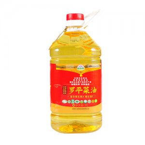 醇自然菜籽油一级3LPET瓶装