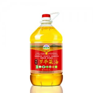 醇自然菜籽油一级4LPET瓶装