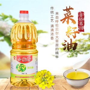 小蜜蜂菜籽油1.8L