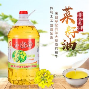 小蜜蜂菜籽油5L