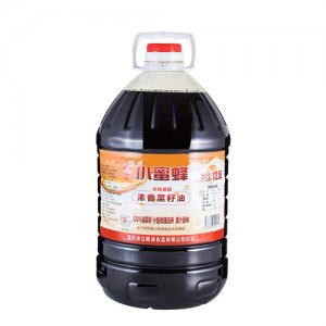 小蜜蜂浓香菜籽油12.5L