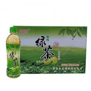 闻乐绿茶500ml