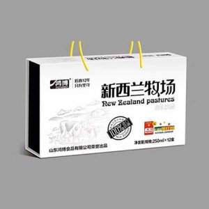 鸿博新西兰牧场250ml×12盒