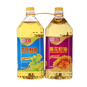 煮煮乐芥花籽油+葵花籽油2.5L