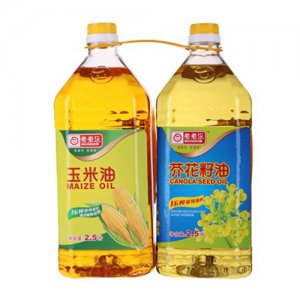 煮煮乐玉米油+芥花籽油2.5L