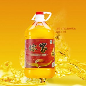 你家花生浓香食用油4L