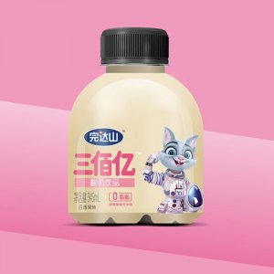 完达山三佰亿酸奶饮品百香果味345ml