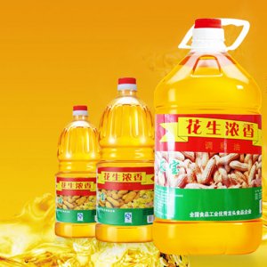 长宝花生浓香调和油5L