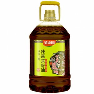 美津园土家小榨纯香菜籽油5L