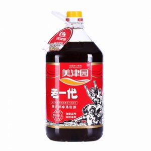 美津园老一代原味菜籽油5L