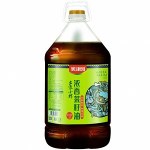 美津园土家小榨浓香菜籽油20L