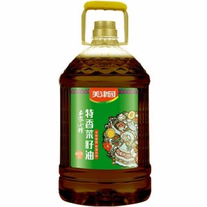 美津园土家小榨特香菜籽油5L