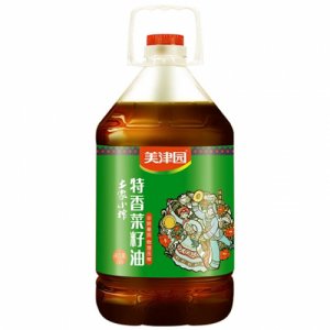 美津园土家小榨特香菜籽油10L