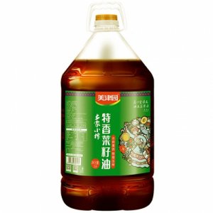 美津园土家小榨特香菜籽油20L