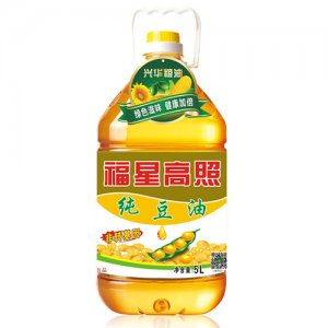 福星高照纯豆油5L