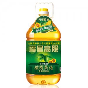 福星高照橄榄葵花食用调和油5L