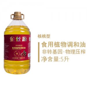 金丝源核桃型食用植物调和油5L