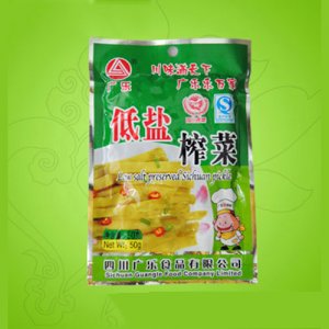 广乐低盐榨菜50g