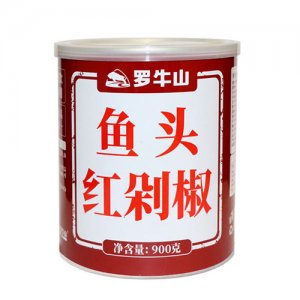 罗牛山鱼头红剁椒900g