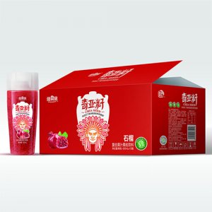 维果品石榴奇亚籽果汁饮料420mlx15瓶