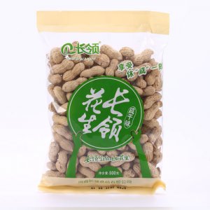 长领咸干味花生果500g