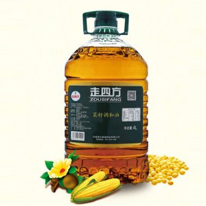 走四方菜籽调和油4L