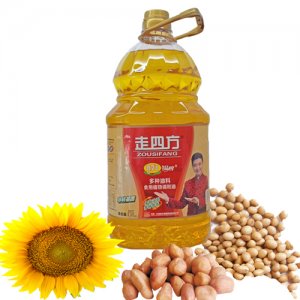 走四方多种油料调和油5L