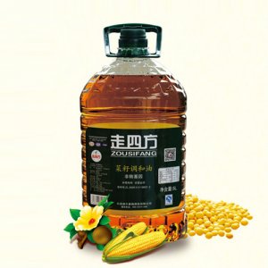 走四方菜籽调和油5L