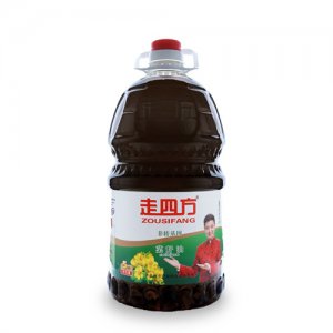 走四方非转基因菜籽油5L