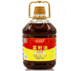 亿亩地纯菜籽油2.7L