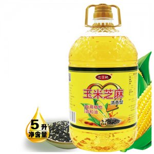 亿亩地玉米芝麻食用调和油5L