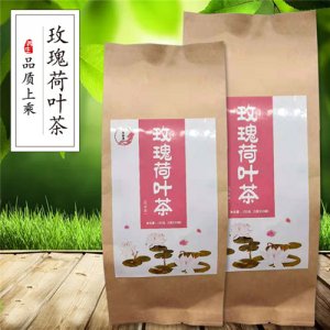 汉方佑康玫瑰荷叶茶 150g