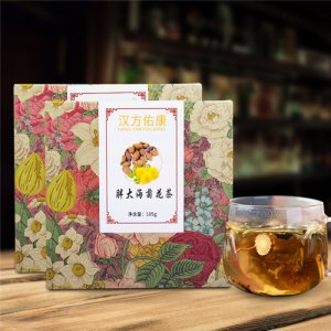 汉方佑康胖大海菊花茶105g