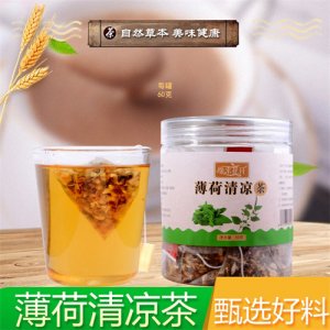 缘来花开薄荷清凉茶60g