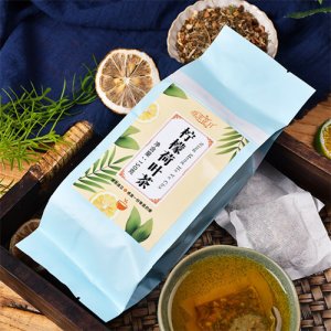 缘来花开柠檬荷叶茶150g