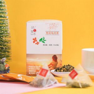 妍生草本桂花乌龙茶36g