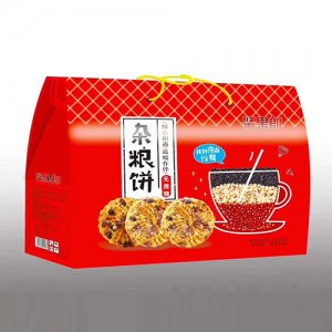 坚果郎无蔗糖杂粮饼箱装