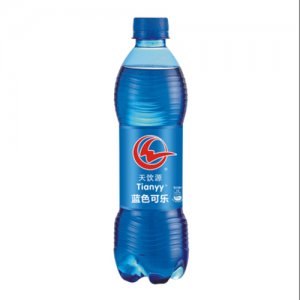 天饮源蓝色可乐500ML