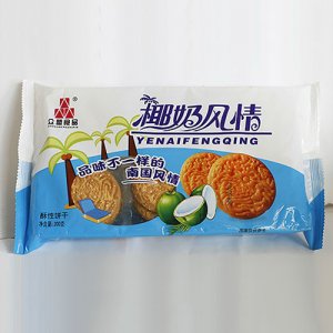 众盟椰奶风情味饼干