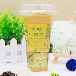 乐比乐金桔柠檬茶饮料400ml