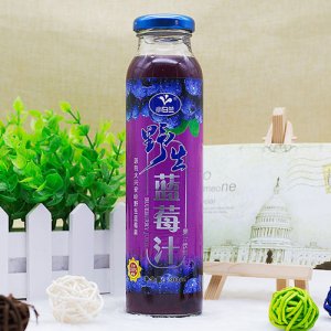 小白兰野生蓝莓汁饮料300ml