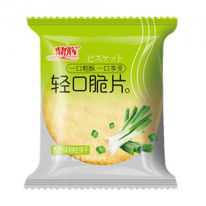 鼎辉轻口脆片饼干香葱味散装称重