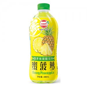 友利友蜜菠萝碳酸饮料480ml